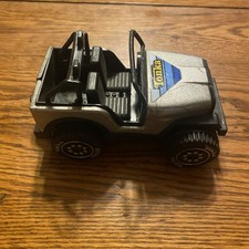 Vintage 1979 Tonka Jeep Silver 5 x 3 inches
