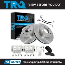 TRQ Front Brake Pad & Rotor Kit Semi-Metallic For 03-04 B4000 03-05 Ranger