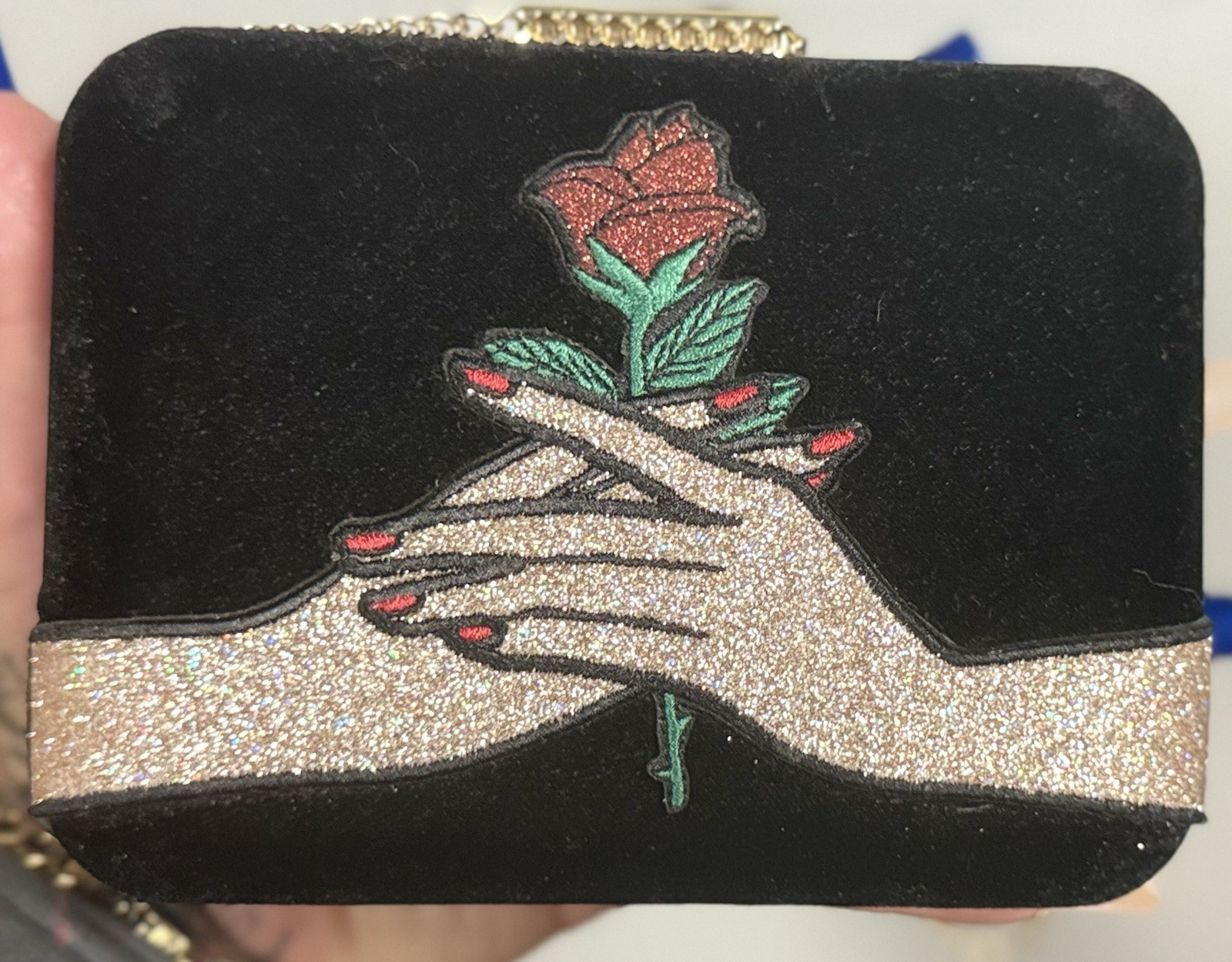 Danielle Nicole Disney Sleeping Beauty Clutch Aur… - image 1