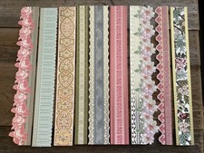Anna Griffin Botanical Border Stickers 12" 9 Pieces
