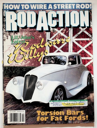 Rod Action Magazine February 1989 Vol 18 No 2 Rodware Willys Challenge - Picture 1 of 2