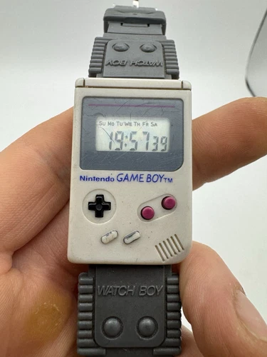 VTG Nintendo Watch Boy Game Boy Mani 1992 GBE-002 w/Batter Working Great RARE
