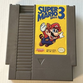 Nintendo Super Mario Bros. 3 1990 NES Video Game Cartridge, Box & Manual CIB
