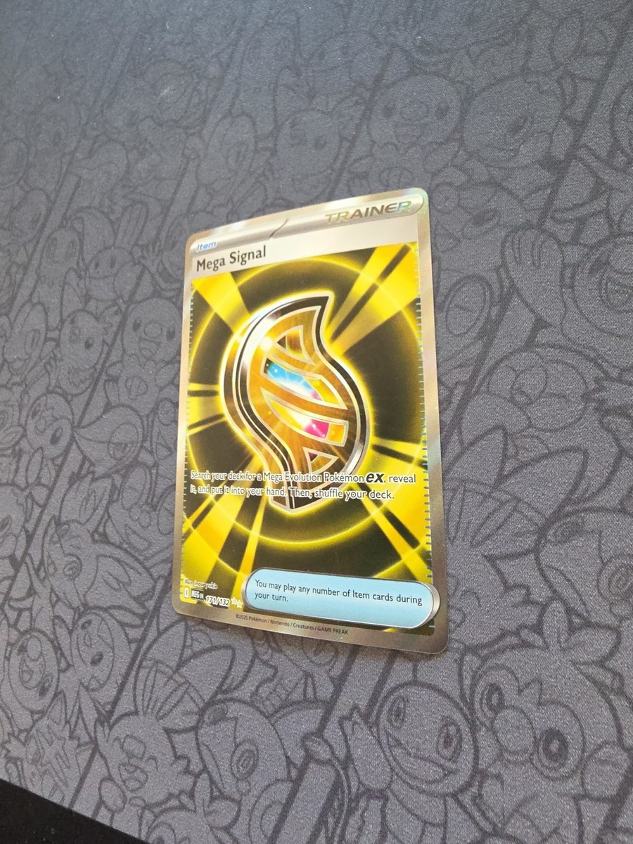Pokemon: Mega Signal #171/132 Double Rare Full Art Mega Evolution