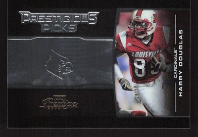 Harry Douglas 2008 Playoff Prestige Prestigious Picks Black #PPI-15 Falcons /500