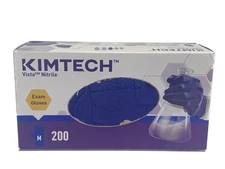 (200/Pk) KIMTECH Disposable Nitrile Exam Gloves Size Medium - Vista Blue 62827