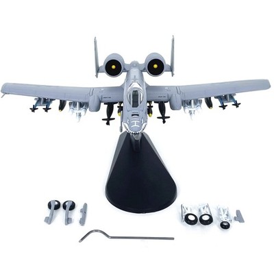 6.5in 1/100 Scale US A-10A Attack Plane Alloy Model Restore Original Airplane