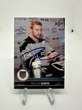 Trevor Lewis Signed Autograph 2017-18 Upper Deck Card #92 Kings Flames Jets