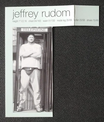 17075 Jeffrey Rudom Autogramm - Bild 1 von 2