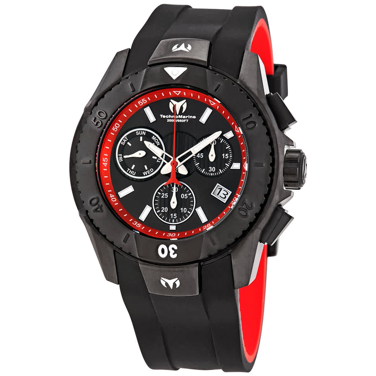 Technomarine UF6 Chronograph Quartz Black Dial Men Watch TM-616002