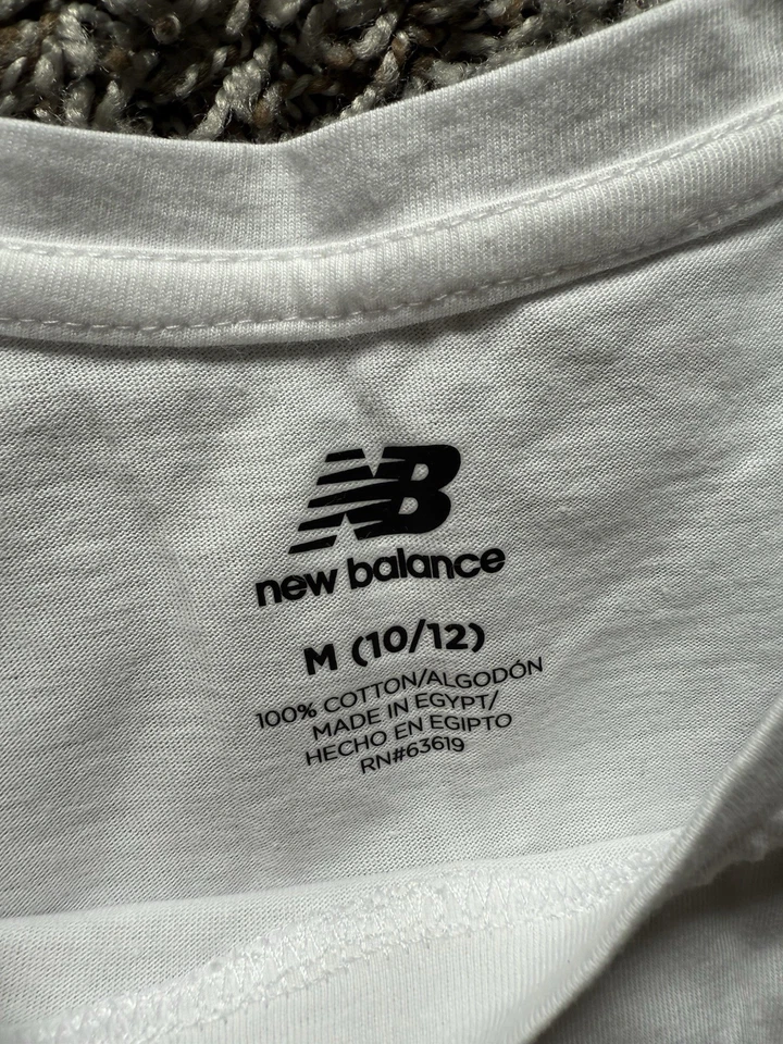 🍭 New Balance Girls Tie Front Tank Top Size M 10/12 “I Am The Future” NWT! - Image 3 of 4