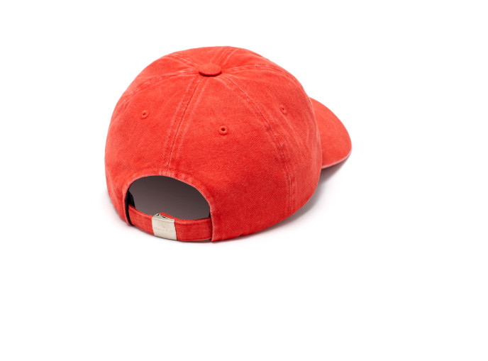 MATIN KIM MATIN CURSIVE BALL CAP IN ORANGE – Matin Kim KOREA