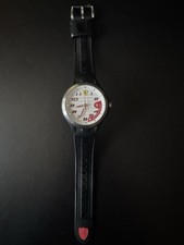 Ferrari Watch - Rubber Strap - Analogue Time And Date (battery to be replaced)