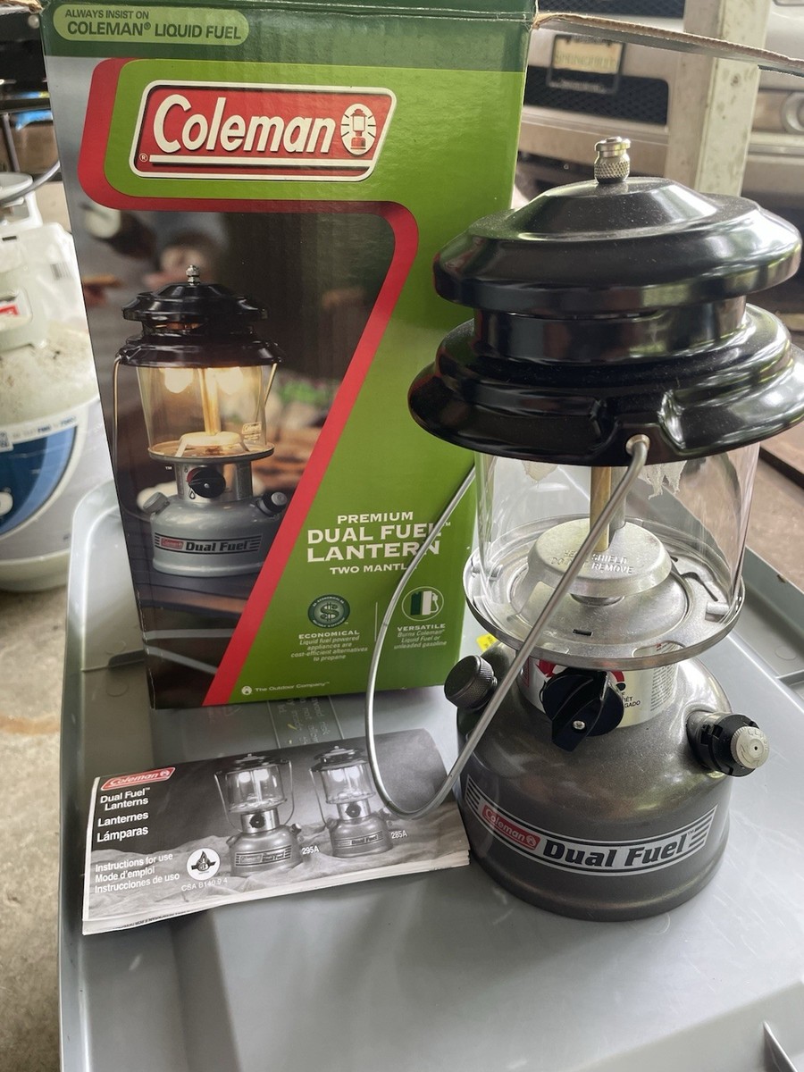 Coleman 285a Dual Fuel Lantern In Original Box Two Mantel 06/08 | eBay