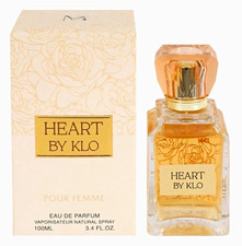 Klo Heart By Klo Pour Femme Eau de Parfum Natural Spray 3.4 fl oz Regular