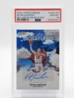 KEVIN HUERTER 2025-26 TOPPS CHROME SKY WRITE SIG BLUE REF AUTO /150 PSA 10 Q4715