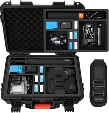 Case Organizer for Gopro Hero 13/ Hero 12, Waterproof Hard Shell Travel Storage