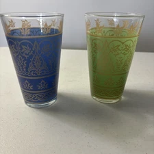 2 Moroccan Tea Glasses
