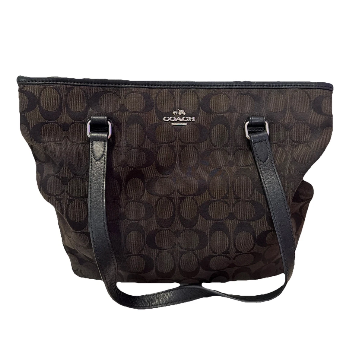 Coach Black Signature for sale - eBay