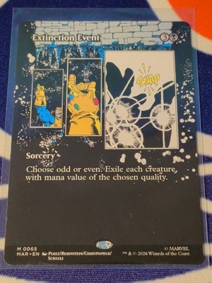 Extinction Event (Borderless) Marvel Universe Eternal-Legal Regular