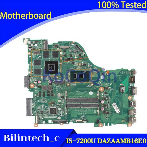 FOR Aspire E5-575 E5-575G Motherboard I5-7200U DAZAAMB16E0 DDR4 #am