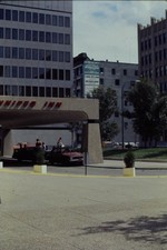VTG 35mm Photo Slide Winnipeg Inn Manitoba Canada Valet Lobby Street Buildings