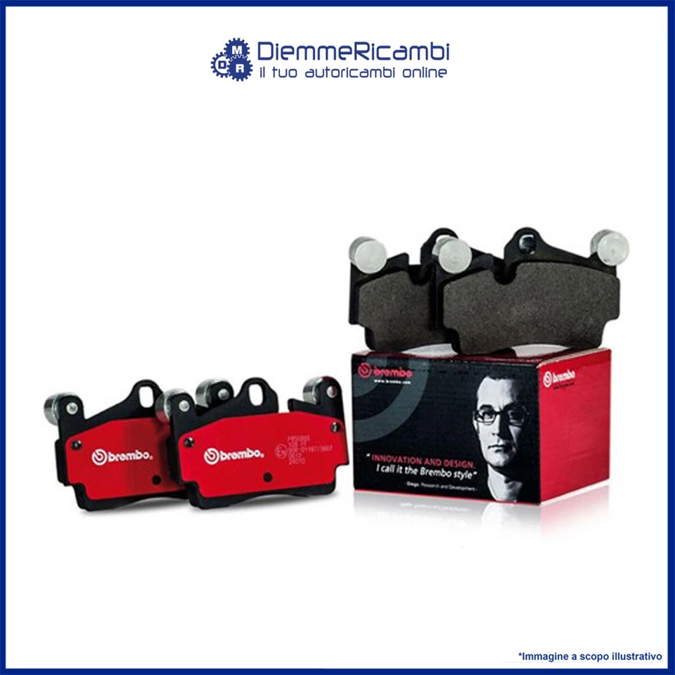 KIT DISCHI + PASTIGLIE BREMBO POSTERIORI PER AUDI A1 SPORTBACK 230MM 11-> - Imagen 4 de 4