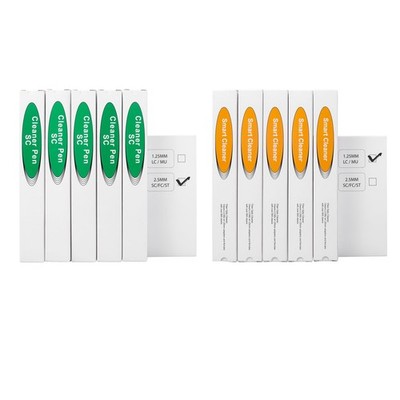 fyboptwu- 10 pcs Fiber Optic Cleaner Fiber Optic Tools Cleaning Pen for LC/MU...