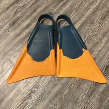 Churchill Swim Fins Med/Large Blue Yellow The Original Swimfins Water Sport