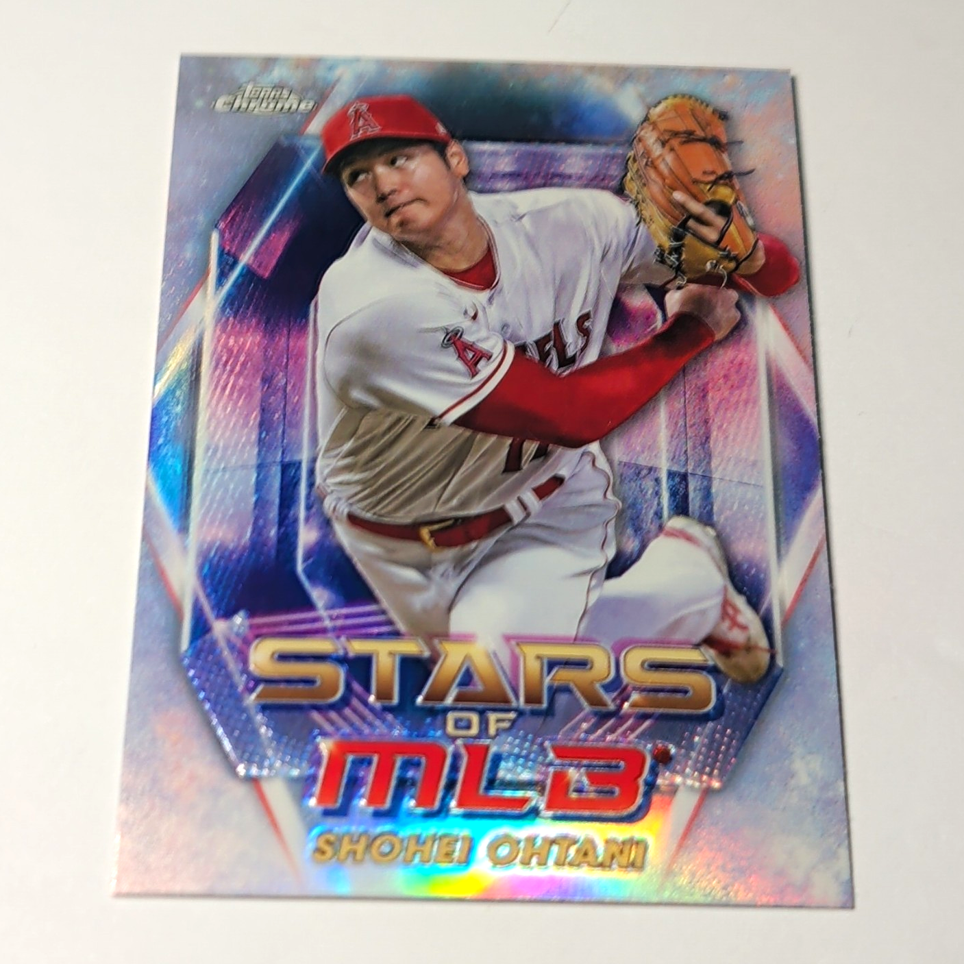 Topps 2023 Series 1 Stars of MLB Chrome Shohei Ohtani Angels #SMLBC-21