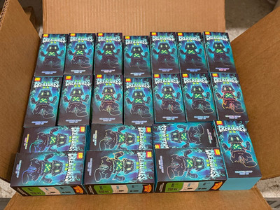 (LOT OF 50) Tap Cap Mystery Box Creatures Series 2 Factory Sealed - IN HAND