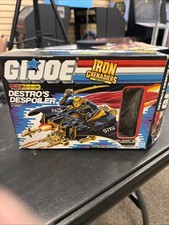 GI Joe Destro's Despoiler -  Iron Grenadiers  1988 rare - still in box