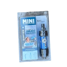 New Sawyer MINI Water Filtration System Filters Up To 100,000 Gallons -F9