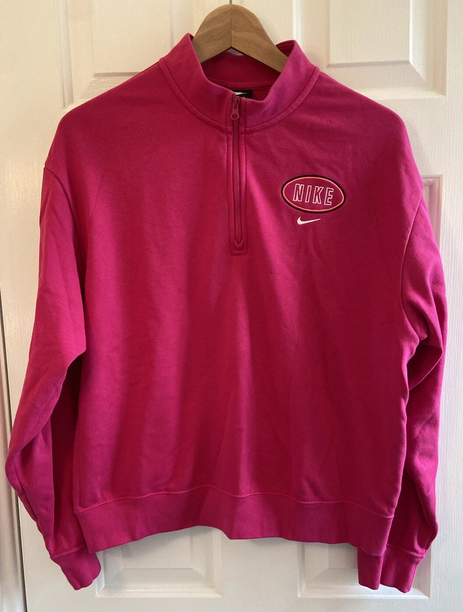 Nike cropped online quarter zip