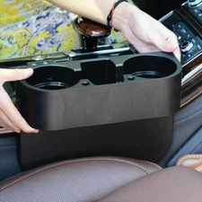 ABS Plastic Car Seat Gap Cup Holder Water Cup Drink Can Organizer Storage Stand 