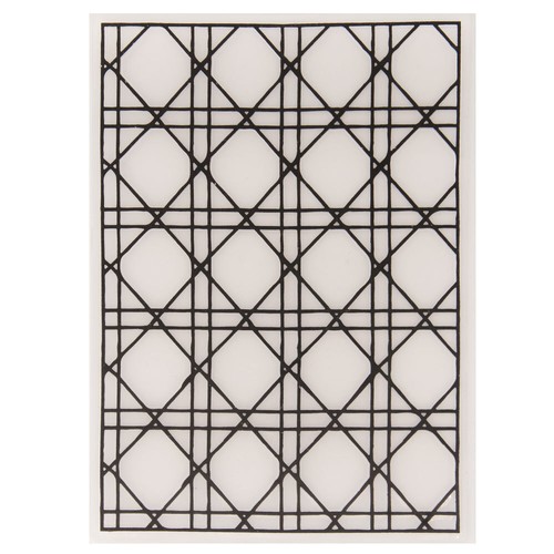 Grid Net Frame Plastic Embossing Folders Dies Stencil Template Art Flower Grain - Picture 33 of 67