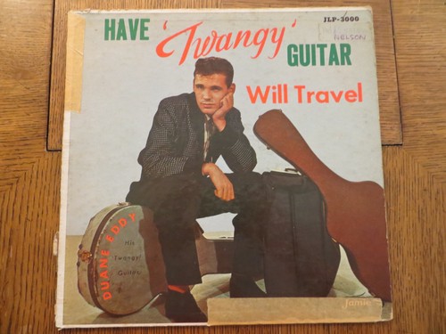 Duane Eddy – Have Twangy Guitar Will Travel - 1958 Jamie JLP-3000 Vinyl LP G+/F