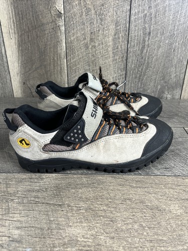 Shimano SPD #SH-M036 W Mountain Bike Cycling Sand Brown Shoes Size 6 - Picture 3 of 10