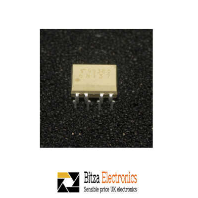 Toshiba 6N137 Optical Coupler Logic Isolation Digital Output 8 Pin DIL
