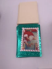 15 Vintage Plus Mark Santa Christmas Cards  Envelopes Greeting Made In USA