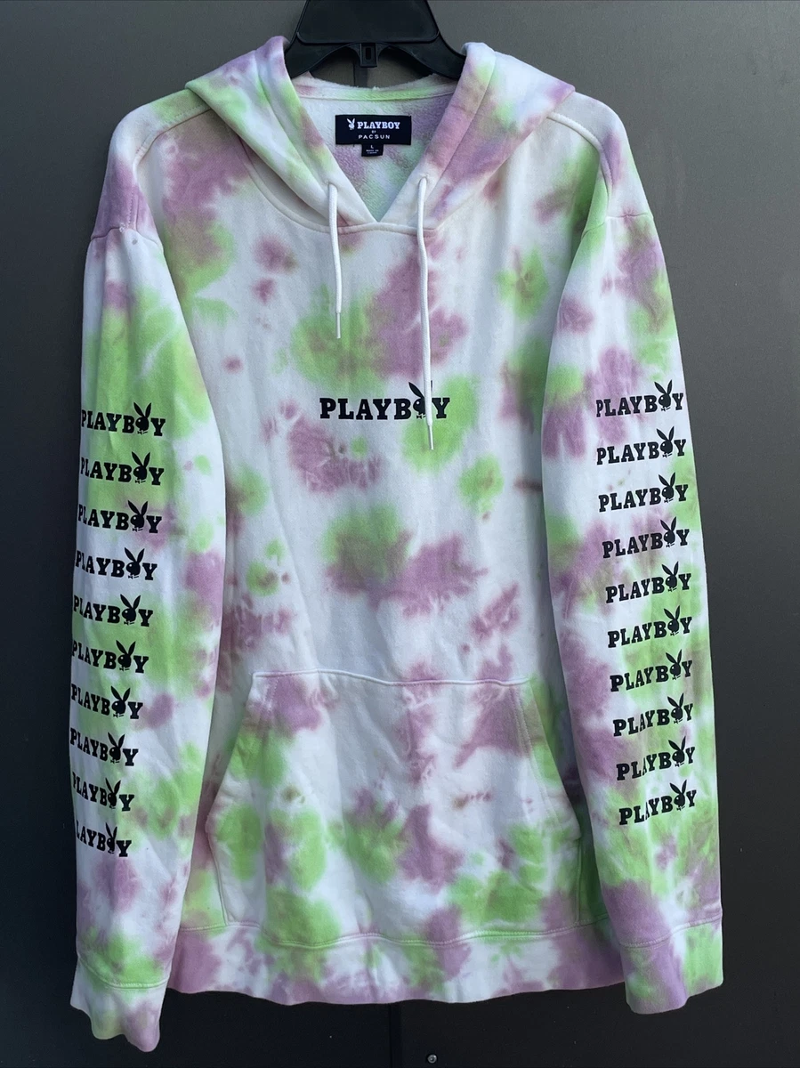 Pacsun playboy hoodie tie dye sale