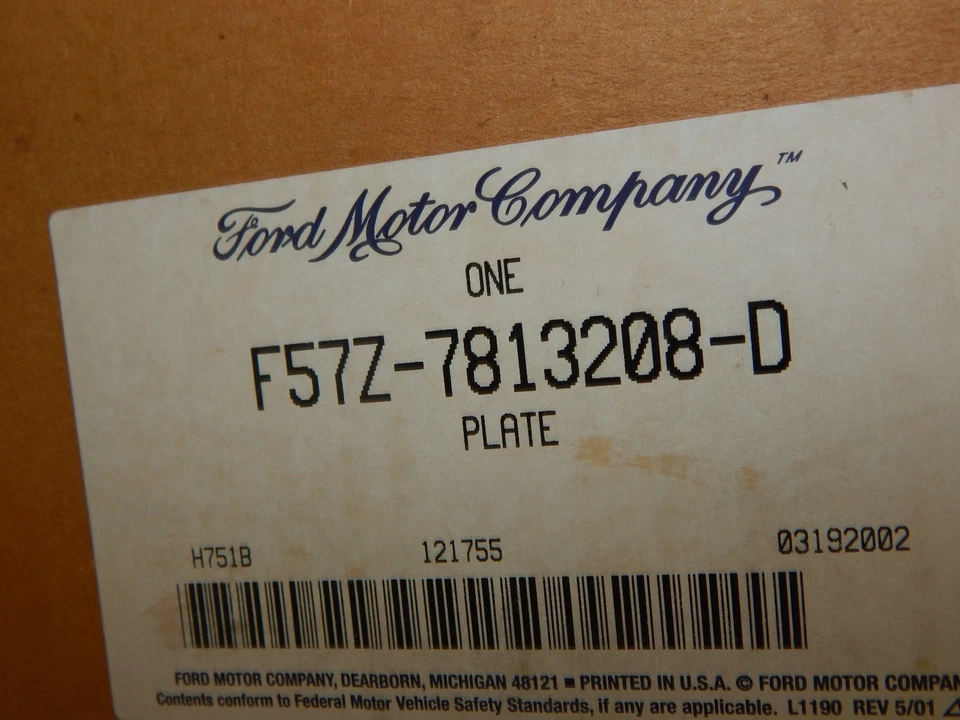 Nuevo OEM 1997-1999 Mercury Mountaineer placa de umbral de puerta lado derecho del pasajero Foto 4 de 4