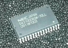 1pcs D431000AGW-70LL STATIC RAM 128K-WORD BY 8-BIT SOP-32