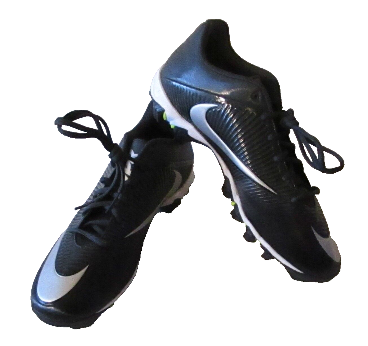 Nike Vapor Shark Mens Football Cleats 13 Black/Anthracite/Silver