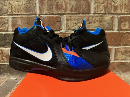 VNDS 10.5 Nike Zoom KD 3 III Oklahoma City Thunder OKC Away Black 417279-001 Men - Picture 2 of 11