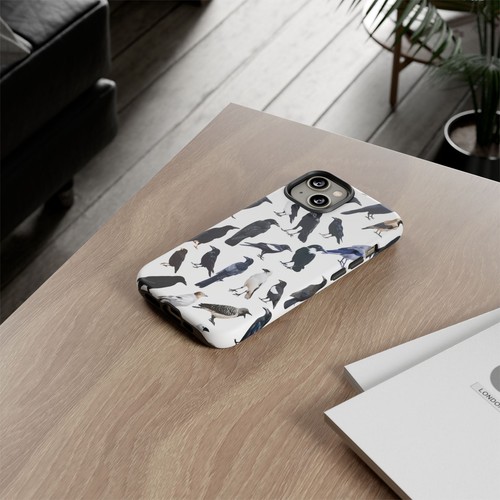 Bird Pattern on White - Phone Case for iPhone, Galaxy, Pixel - 第 65/281 張圖片