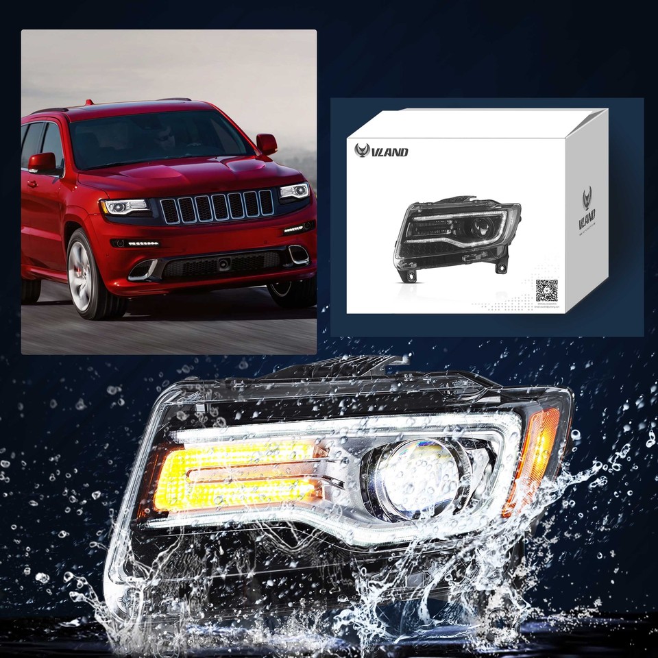VLAND Headlights For Jeep Grand Cherokee WK2 2011 2012 2013