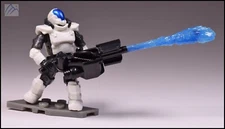 HALO CONSTRUX MEGA BLOKS CRYO TROOPER MINI FIGURE UNSC BLIZZARD SQUAD FVK32