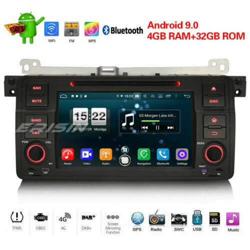 Autoradios BMW E46 GPS para coches