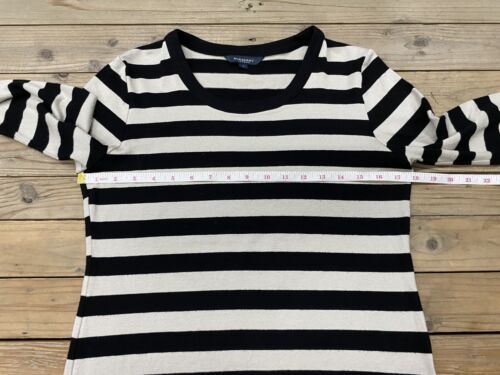 Burberry striped shirt authentic Size 2 Womens - Picture 4 of 5